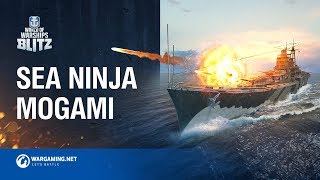 World of Warships Blitz: Sea Ninja Mogami screenshot 2