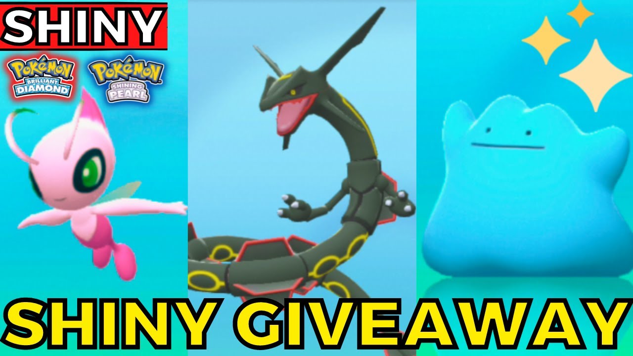 Shiny RAYQUAZA 6IV / Pokemon Brilliant Diamond and Shining 