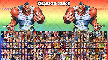 Abigail from Final Fight In CVS POTS Style for Capcom Vs SNK Evolution Kore