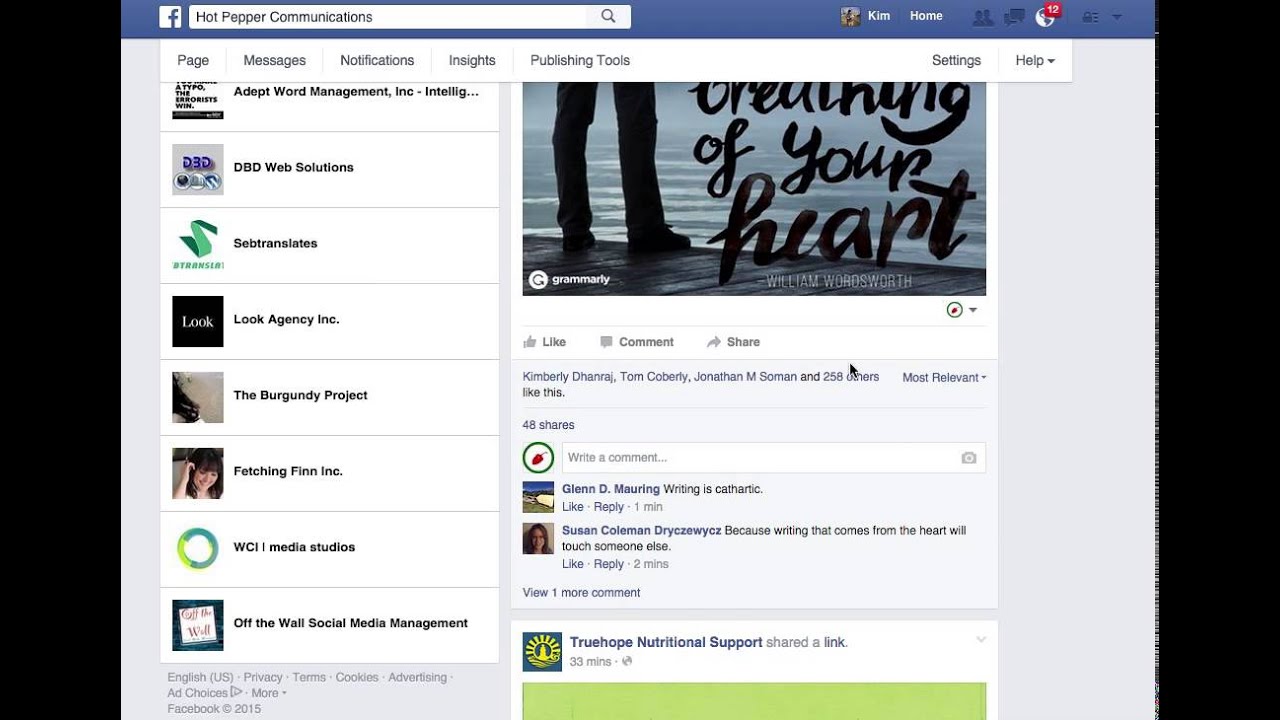 How to find your company’s Pages Feed on Facebook lethbridge park