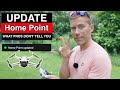 How to update homepoint on dji drones like the pros using dji mini 4 pro and dji mini 3 pro