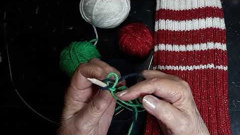 Super Stretchy German Cast-on Left-handed