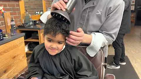 Learn How to cut kids hair in simple way