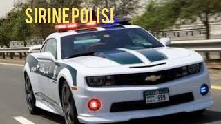 MENEGANGKAN !!! SUARA SIRINE MOBIL POLISI