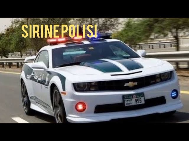 MENEGANGKAN !!! SUARA SIRINE MOBIL POLISI class=