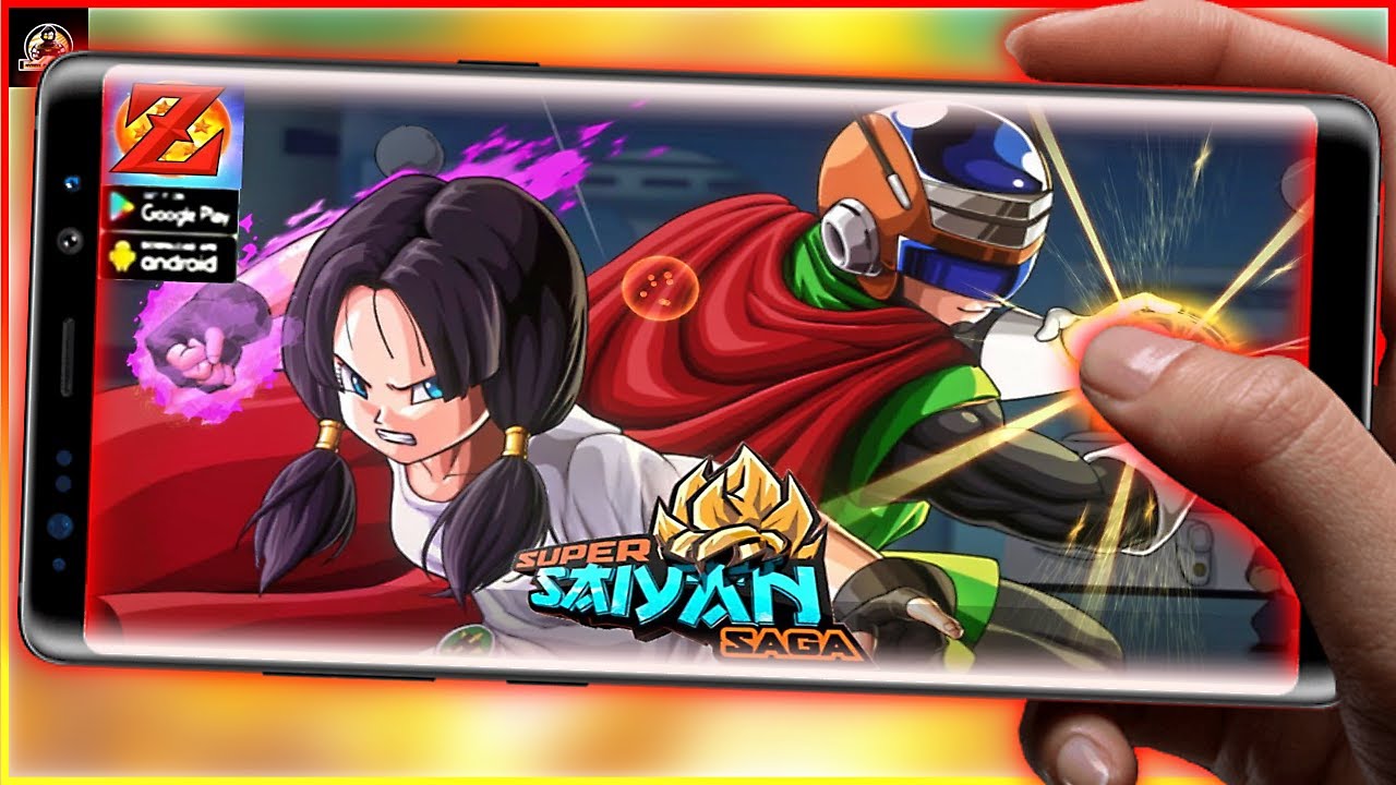 Super Saga Z Gameplay - Dragon Ball RPG Android APK Download 