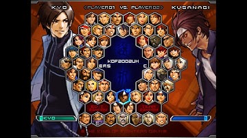 Kyo Vs Kusanagi (CPU) - The King Of Fighters 2002 Unlimited Match