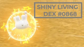 LIVE SHINY MILCERY! Shiny Living Dex #0868