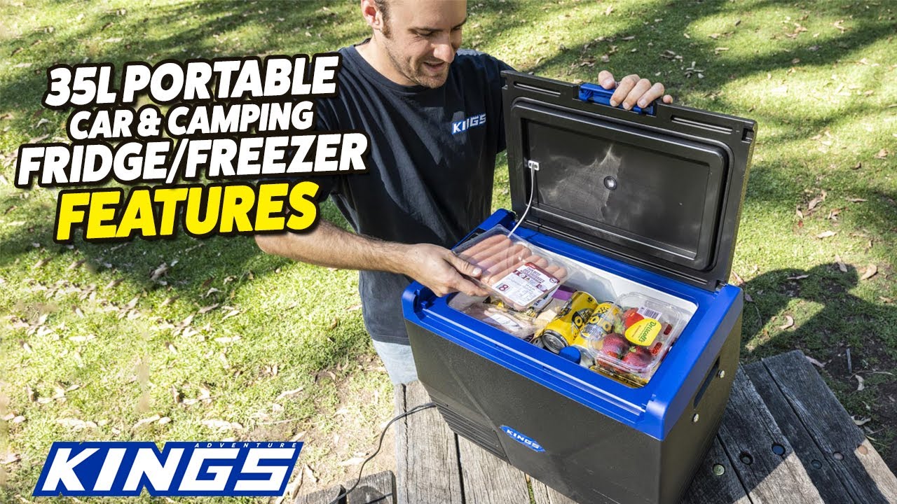 Adventure Kings 35L Portable Car & Camping Fridge/Freezer Features