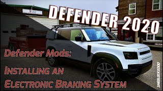 Installing an Electronic Brake Controller on a Land Rover #landrover #newdefender #rangerover #d5 Land Rover Defender Trailer Brake Controller