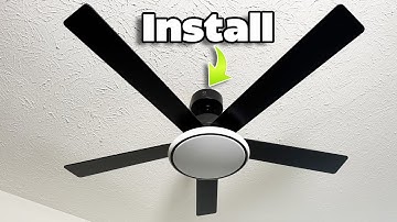 How to Install the Lumary 52” Smart Ceiling Fan with Remote and App