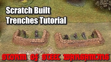 Scratch Built Trenches Tutorial | Storm of Steel Wargaming