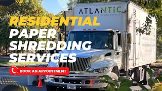Residential Paper Shredding Services | Atlantic Shredding