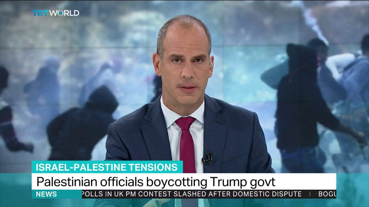 Hatem Bazian evaluates US Mideast plan newspaper mockup