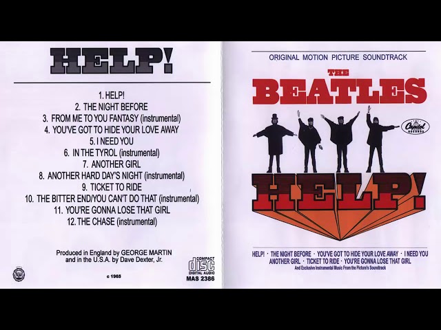 Help! The Beatles Full Album 1965 (HD) - YouTube