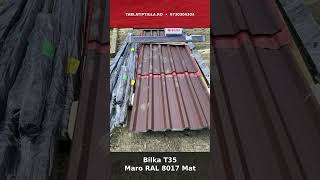 Livrare Bilka T35 Maro RAL8017Mat– Capul Corbului, Harghita | TablaTipTigla.ro #bilka #tablatiptigla