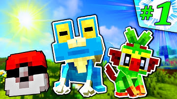 Cobblemon Survival - "WHAT A START!"- Episode 1 (Minecraft Pokemon Mod)