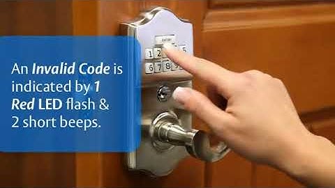 EMTEK Keypad   How to Use