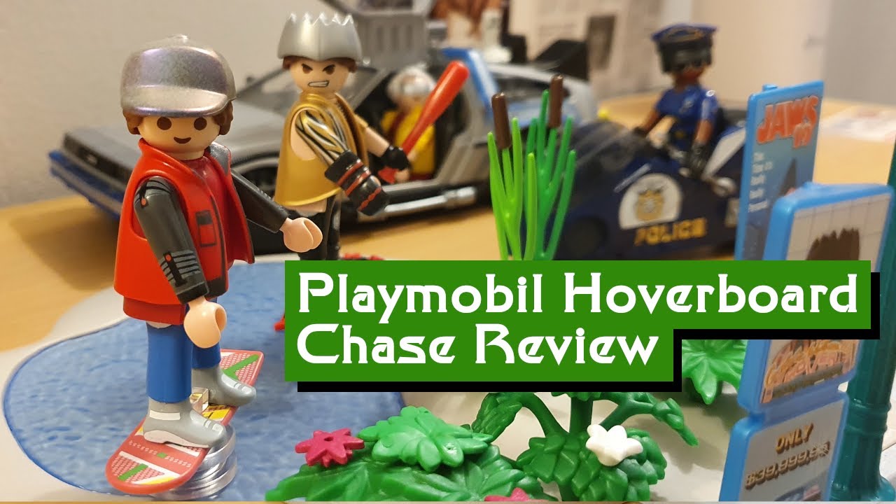 Playmobil 2015 Hoverboard Chase Unboxing and Review - Back To The Future -  70634 