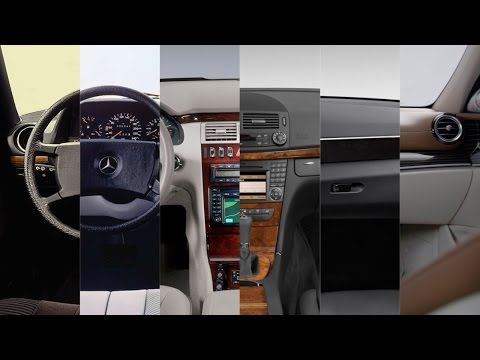 Mercedes E Class 2016 The Evolution Of The Interior From