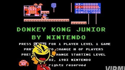 🔵 ATARI 5200 - DONKEY KONG JR ARCADE