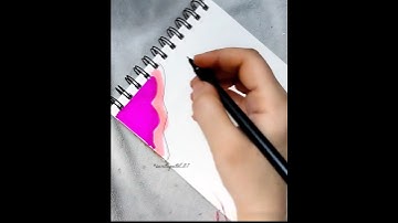 Aesthetic border design 🩷 | project #borderdesign #youtubeshorts #frontpage #shorts