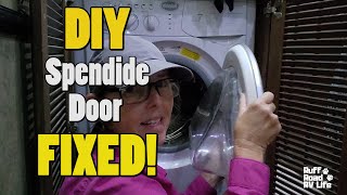Splendide 2100XC Washer/ Dryer Door/ Latch Repair  DIY RV Washer/ Dryer Door Repair