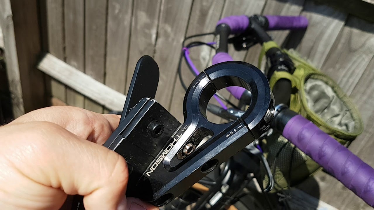 Bike packing Touring Handlebar Bag Mounting Bracket YouTube