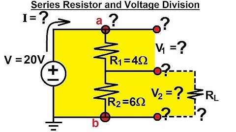 Electrical Engineering: Basic Laws (13 of 31) Series Resistors and Voltage Division