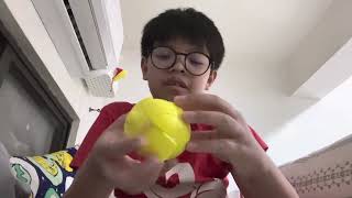 me solving a lemon cube ( I just found this old video in my photos so I decided to upload it )