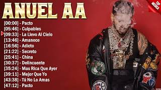 Anuel AA Grandes Exitos Enganchados - Sus Mejores Éxitos 2024