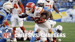 Spencer Ware Slices Up Chargers Defense for Huge 52 Yard Gain! | Chiefs vs. Chargers | NFL Resimi