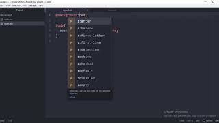 LESS: install and variables