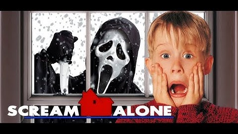 SCREAM ALONE | Home Alone Versus Scream | Recut Trailer | What if Home Alone was a Horror Movie?