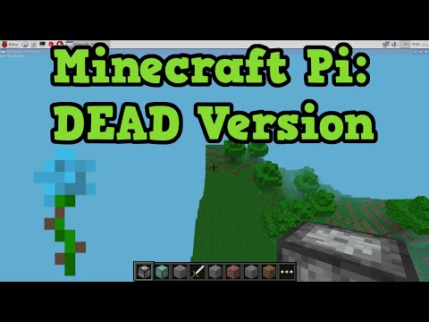 ABANDONED Version of Minecraft - Pi Edition W/ Gameplay!