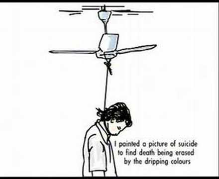 suicide hanging drawing