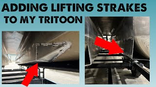 Installing Pontoon Lifting Strakes On My Tritoon