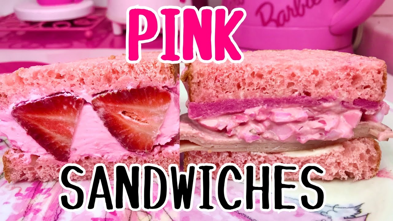 Pink sandwich