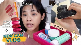 VLOG ♡ SONY ZVE10, JUDYDOLL MASCARA, TINTED BALM LOKAL, EMPTIES, KUAS MAKEUP TERFAVORIT | RIRIEPRAMS by Ririe Prams 5,652 views 5 days ago 15 minutes