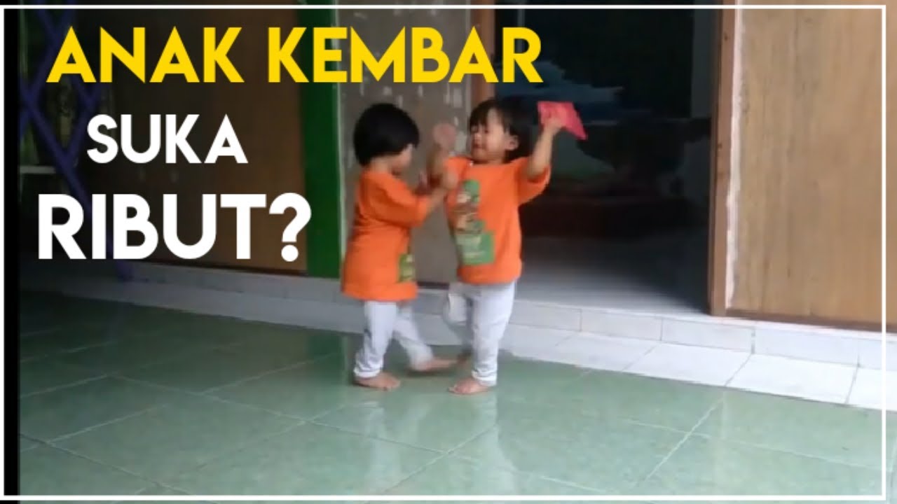 SERU ANAK KEMBAR BERANTEM