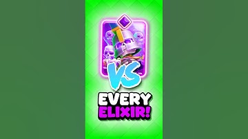 EVO Skeleton Army VS Every ELIXIR?!