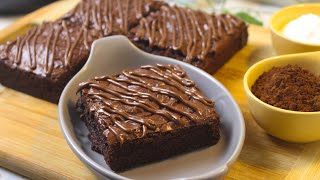 Make these Perfect Fudge Brownies with Crinkle top at Home!