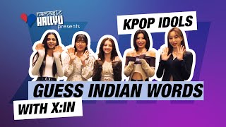 Kpop group @xin.official guess TAMIL words | Are Korean & Tamil languages similar? #XIN #KPOPINDIA