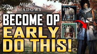 Assassins Creed Shadows Become Powerful Early - Buy These Two Gears Early - Tips and Tricks
