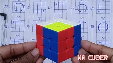 "Displaced Motif" pattern tutorial💗 | 3x3 Rubik