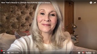 New Year’s Beauty & Lifestyle Resolutions! Mature beauty.