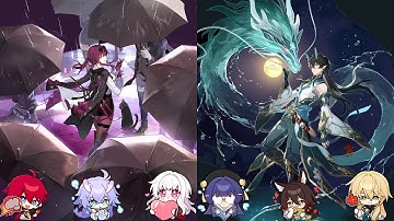 Honkai Star Rail 1.3 Memory of Chaos - Kafka & Dan Heng IL