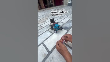 making rc tractor with pvc pipe using dc motor | john deere tractor #tractorindia