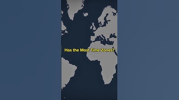 Which country has the most time zones? #shorts