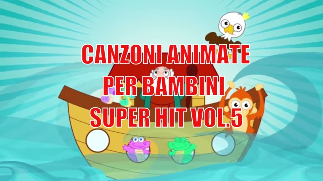 Canzoni Animate Per Bambini Super Hit 5 I Due Liocorni Il Ballo Del Qua Qua Youtube